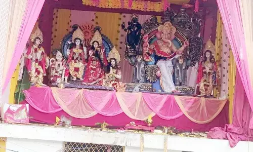 अजयगढ में जगह-जगह विराजे गजानन