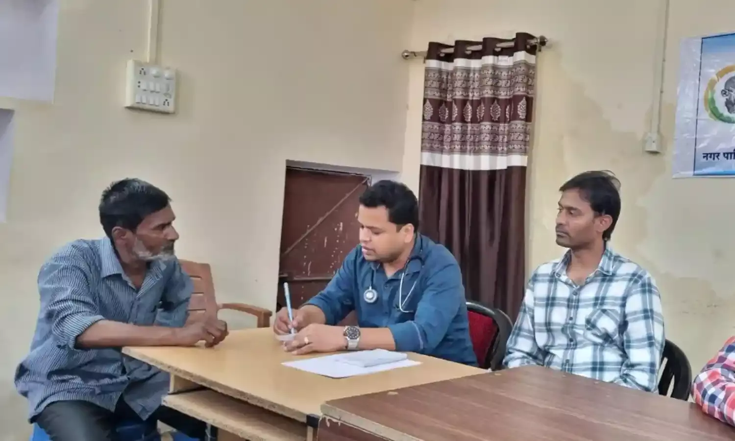 नगर पालिका ने आयोजित किया सफाई मित्र सुरक्षा शिविर