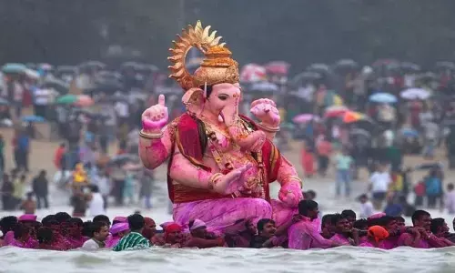 गणपति महोत्सव के पांचवें दिन 8198 मूर्तियां विसर्जित की गईं