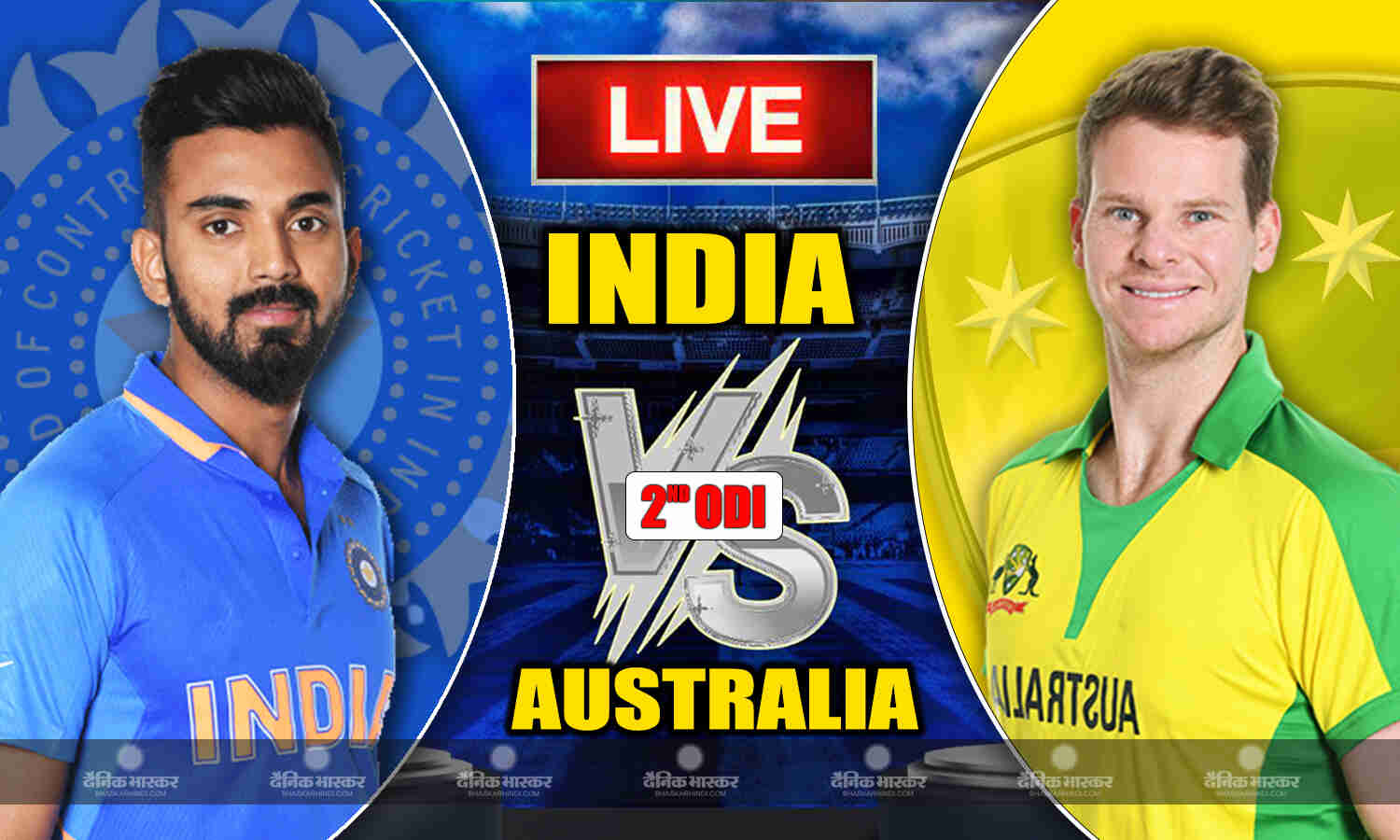 India vs Australia 2nd ODI Live Updates बल्लेबाजों के बाद गेंदबाजों ने