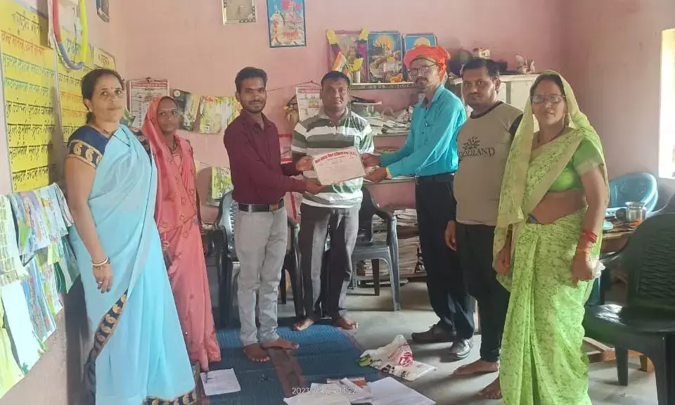 असाक्षर परीक्षा का हुआ आयोजन