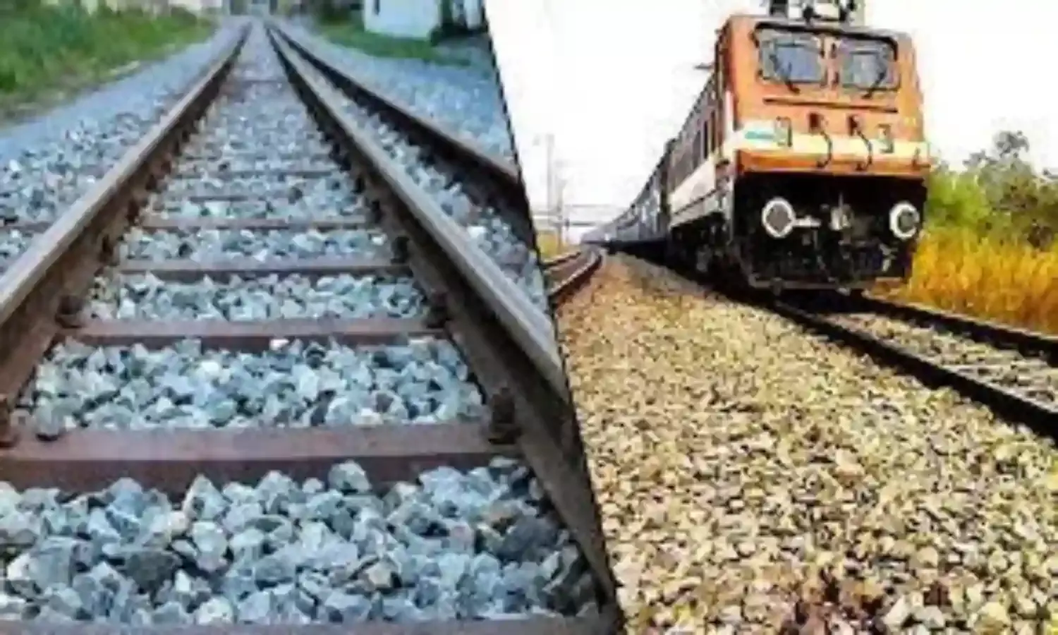 ट्रेन की टक्कर में दुपहिया ले जा रहे शख्स की मौत