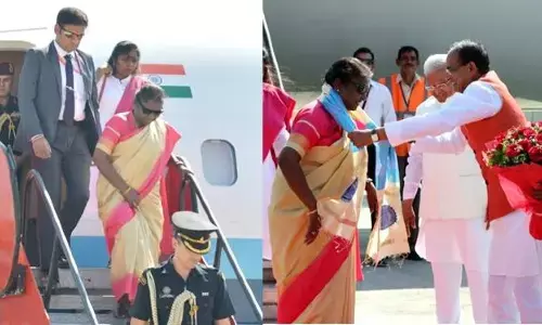 जबलपुर पधारी राष्ट्रपति श्रीमती द्रोपदी मुर्मू ने नई दिल्ली के लिए किया प्रस्थान