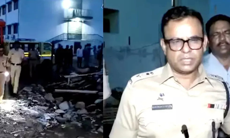नांदेड़ पुलिस ने बॉलीवुड स्‍टाइल में भगोड़े को गोली मारकर पकड़ा