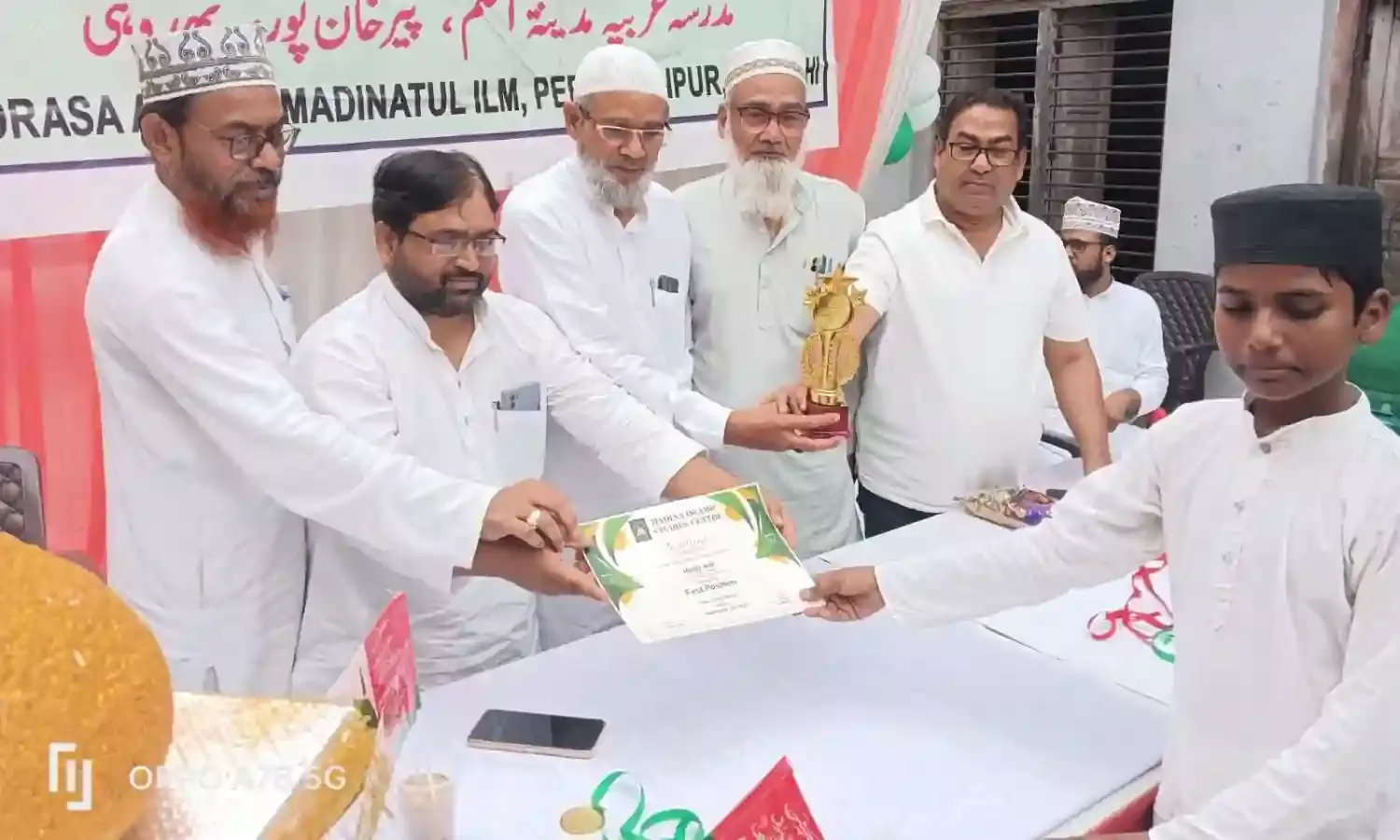 क्विज प्रतियोगिता के विजेता बच्चे किए गए सम्मानित