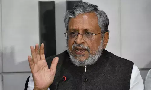 ठाकुर जाति के अपमान के लिए तेजस्वी यादव क्षमा मांगें : सुशील मोदी