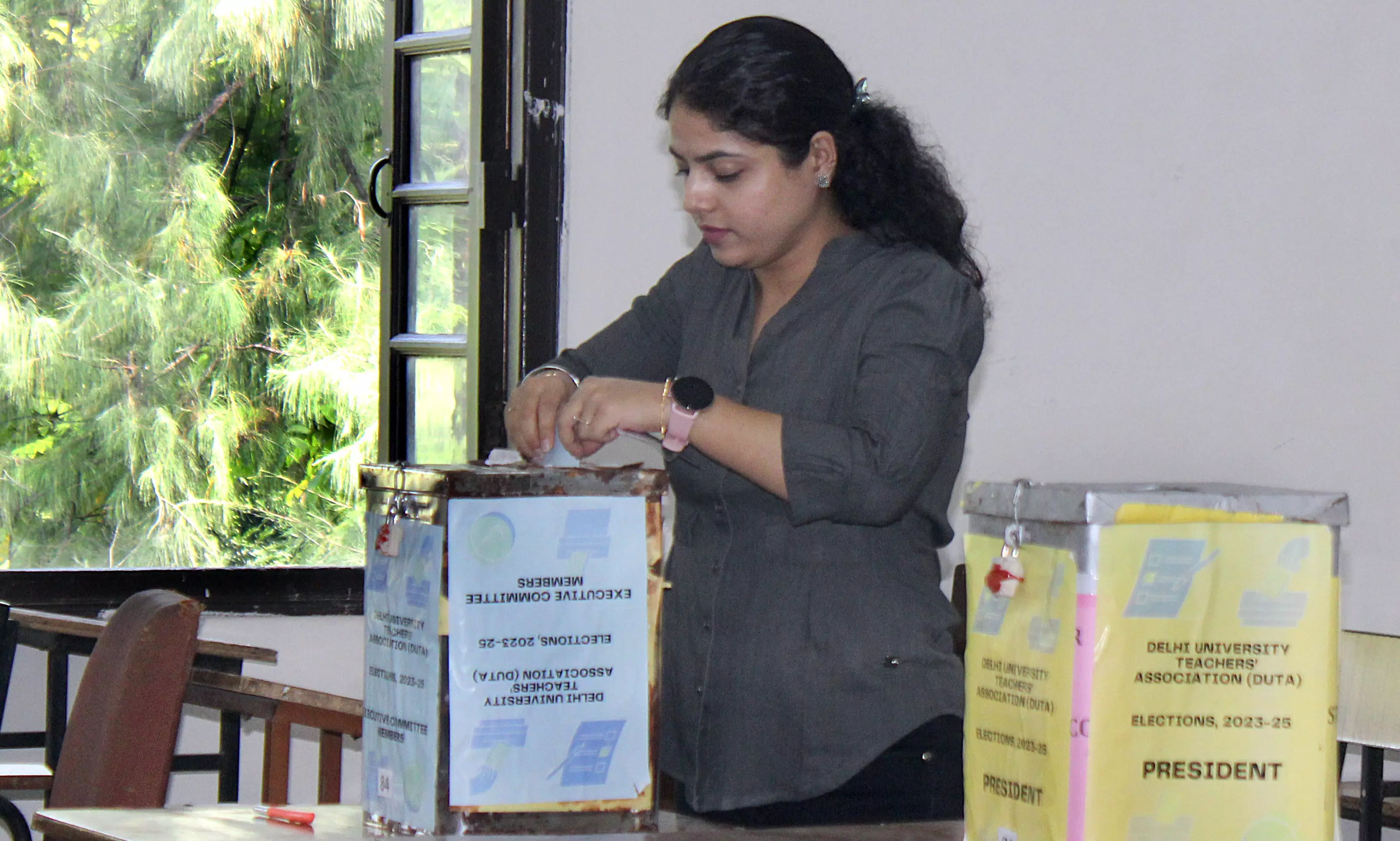 डूटा कार्यकारिणी में एनडीटीएफ के सभी उम्मीदवार जीते डूटा कार्यकारिणी में एनडीटीएफ के सभी उम्मीदवार जीते