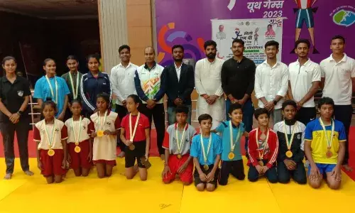 विदिशा जिले के गांव से आए छात्राओं ने मलखंभ स्पोर्ट्स में जीता स्वर्ण पदक