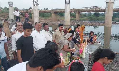 गणपति बप्पा मोरिया के जयकारों के साथ हुआ भगवान गणेश जी का विसर्जन