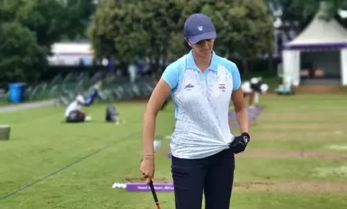 गोल्फ में पदकों की उम्मीद बढ़ी; तीसरे राउन्ड के बाद अदिति अशोक सबसे आगे, भारतीय महिला टीम टॉप पर