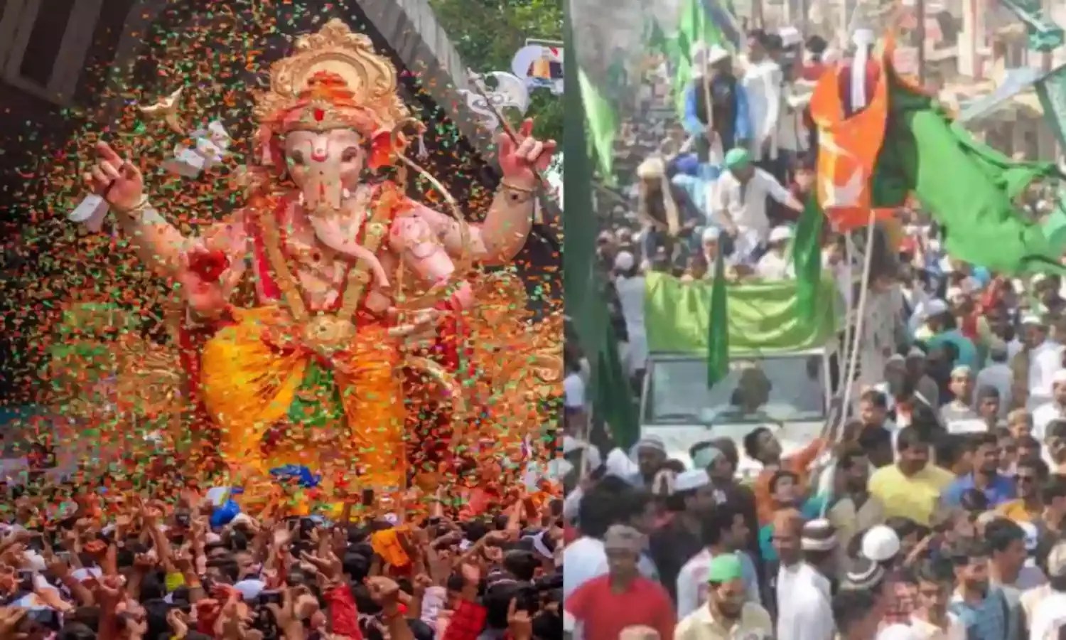 बप्पा के विसर्जन और ईद-ए-मिलादुन्नबी में डीजे-बैंजो-हॉर्न बजाकर हुआ ध्वनि प्रदूषण