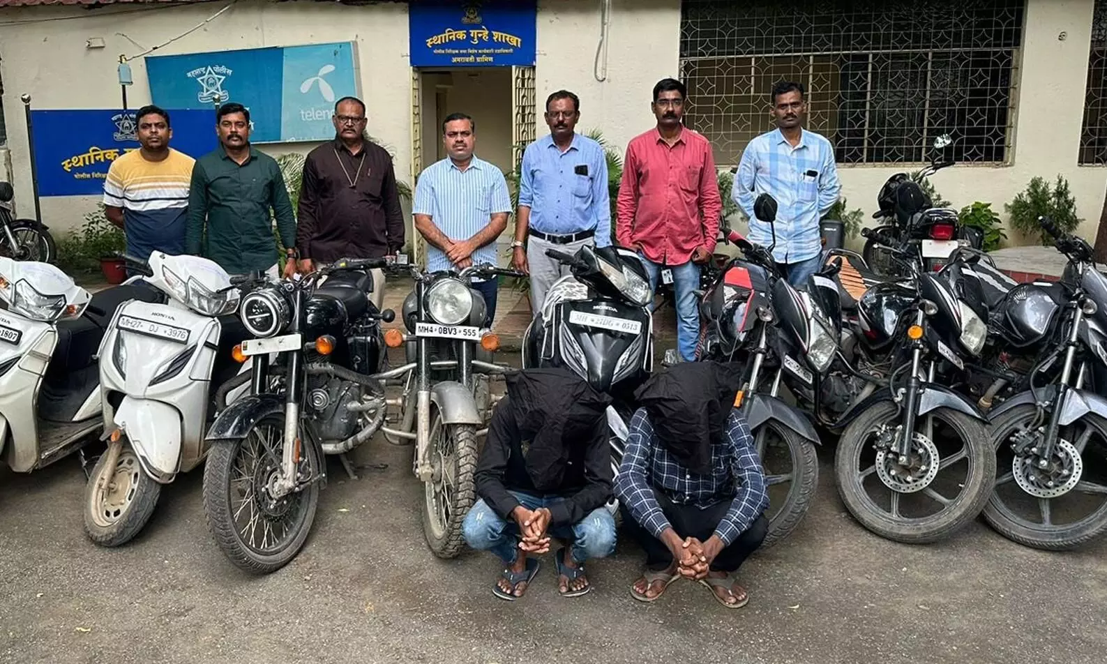 दोपहिया चोरी करने वाले दो अंतरराज्यीय चोर गिरफ्तार दोपहिया चोरी करने वाले दो अंतरराज्यीय चोर गिरफ्तार