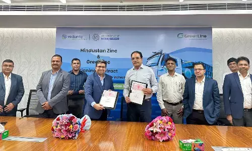 हिंदुस्तान जिंक और ग्रीनलाइन ने ग्रीन लॉजिस्टिक्स के लिए ऐतिहासिक समझौता किया