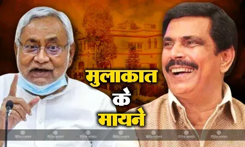 सीएम नीतीश से बाहुबली नेता आनंद मोहन ने की मुलाकात, निकाले जा रहे हैं सियासी मायने