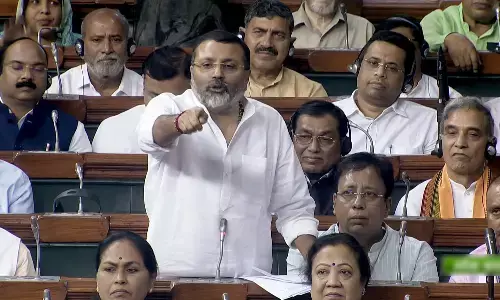 लोकसभा स्पीकर ने निशिकांत दुबे को गृह मामलों की स्थायी समिति का सदस्य मनोनीत किया लोकसभा स्पीकर ने निशिकांत दुबे को गृह मामलों की स्थायी समिति का सदस्य मनोनीत किया