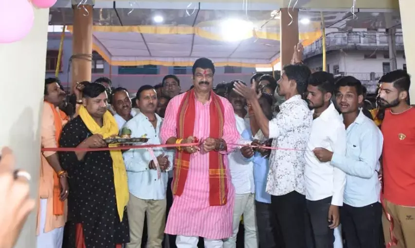 शॉपिंग कंपलेक्स, तहसील भवन सहित 10 करोड़ के विकास कार्यों का मंत्री गोविंद सिंह राजपूत ने किया लोकार्पण एवं भूमि पूजन