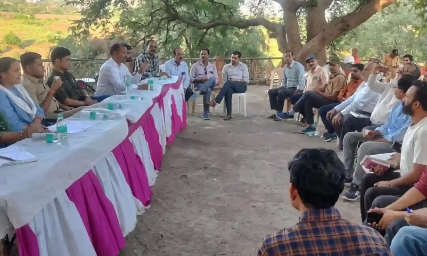 पवई में शांति समिति की बैठक आयोजित
