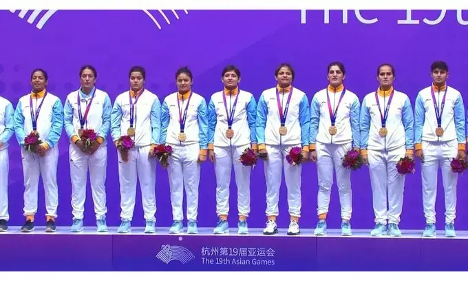 भारतीय महिला कबड्डी टीम ने दोबारा जीता स्वर्ण, फाइनल में चीनी ताइपे को एक अंक से हराया