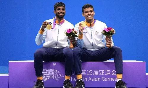 रंकी रेड्डी, शेट्टी ने ऐतिहासिक स्वर्ण पदक जीता, भारत ने 107 पदकों के साथ हांगझोऊ अभियान का समापन किया