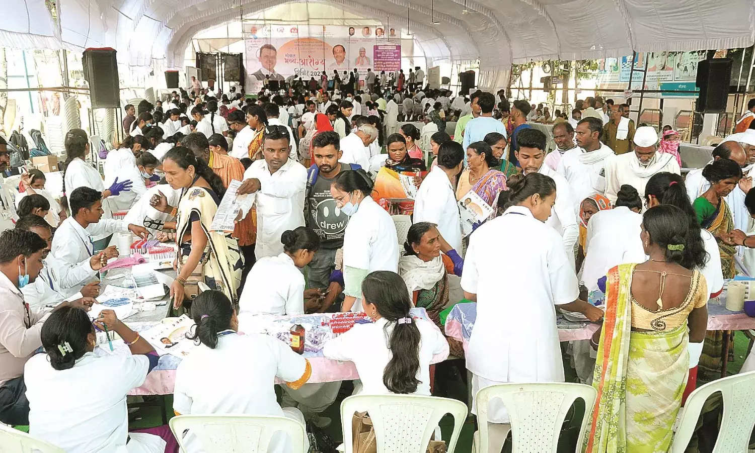 दो दिन में 32 हजार मरीजों की ओपीडी, मरीजों ने उठाया लाभ