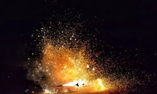 पटाखा फैक्ट्री में विस्फोट से दो की मौत, 8 घायल