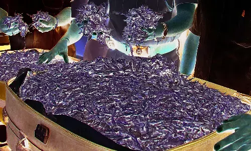 1 करोड़ से अधिक का गांजा पकड़ा