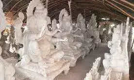 कितनी पीओपी की मूर्तियां विसर्जित की गईं ?