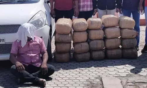 तस्करों ने पहले भी पहुंचाई थी 1 क्विंटल गांजा की खेप