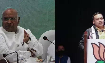 भाजपा ने मल्लिकार्जुन खड़गे पर लगाया दुष्प्रचार करने का लगायाआरोप