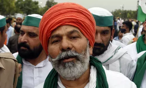 गन्ने का बकाया भुगतान नहीं करने पर किसान शुगर मिलों को नहीं देगा गन्ना : राकेश टिकैत