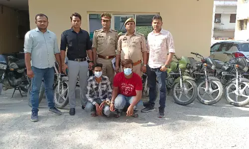 दिल्ली-एनसीआर में वाहन चोरी करने वाले दो चोर गिरफ्तार, कब्जे से 10 बाइक बरामद
