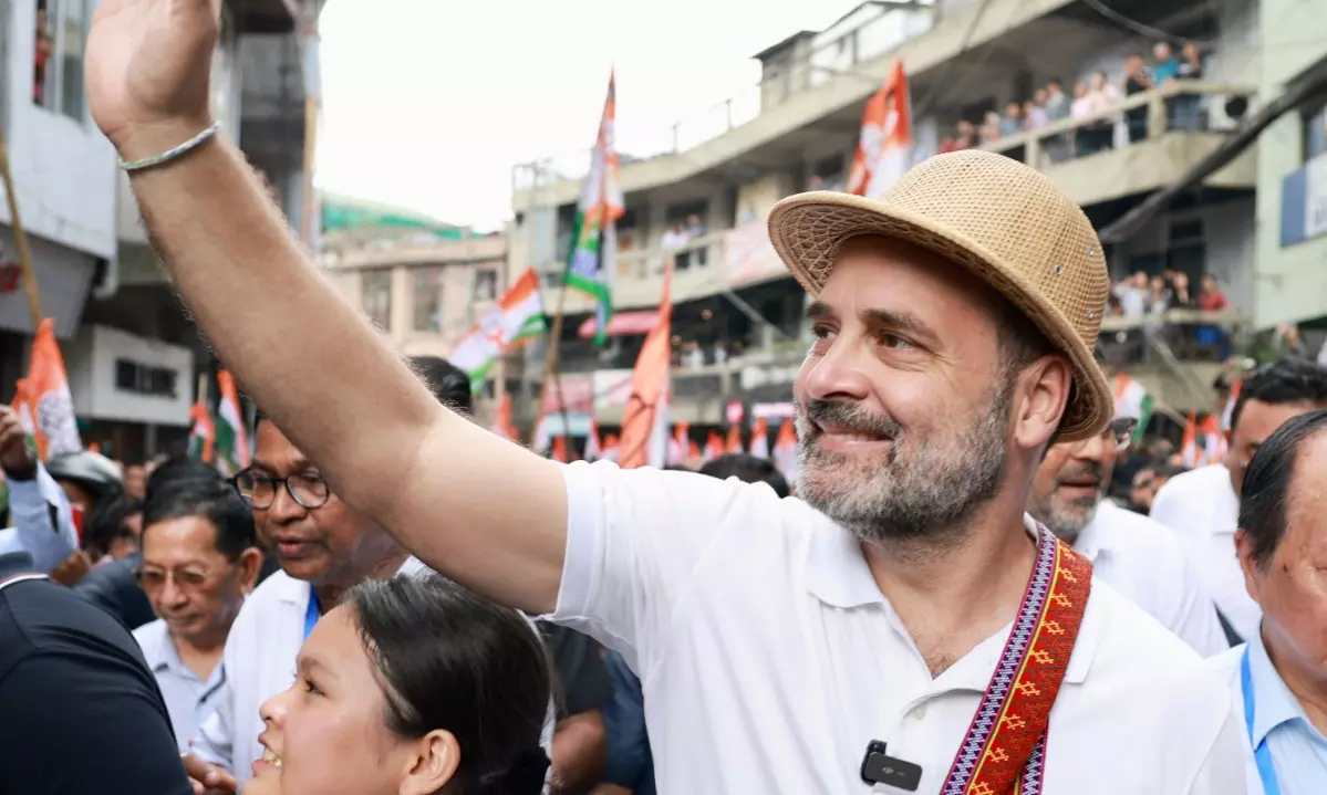 मिजोरम पहुंचे राहुल गांधी ने कहा, पीएम के पास मणिपुर जाने का समय नहीं, इजराइल को लेकर उत्सुकता ज्यादा मिजोरम पहुंचे राहुल गांधी ने कहा, पीएम के पास मणिपुर जाने का समय नहीं, इजराइल को लेकर उत्सुकता ज्यादा