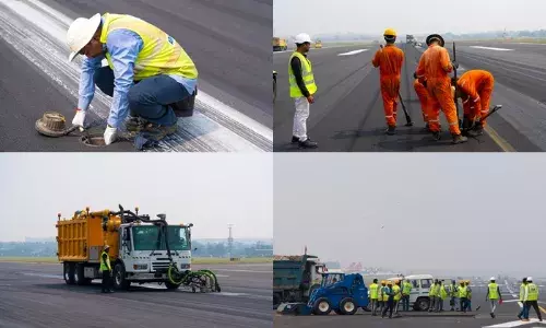 मुंबई एयरपोर्ट के रनवे का नवीनीकरण, 6 घंटे के बाद परिचालन शुरू मुंबई एयरपोर्ट के रनवे का नवीनीकरण, 6 घंटे के बाद परिचालन शुरू