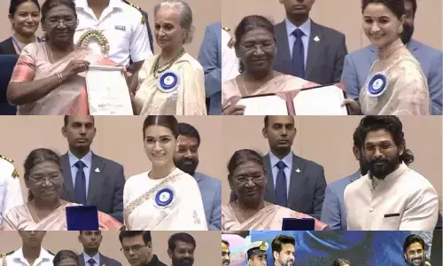 69वें राष्ट्रीय फिल्म पुरस्कार समारोह में वहीदा रहमान, आलिया, अल्लू अर्जुन सुर्खियों में रहे