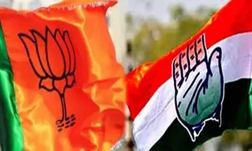 कन्या पूजन के बहाने महिलाओं को साधने में जुटी भाजपा और कांग्रेस