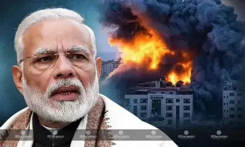 गाजा के अस्पताल पर हुए आसमानी हमले पर पीएम मोदी ने दी प्रतिक्रिया, ट्वीट कर लिखा- हमले में शामिल ही इसके जिम्मेदार गाजा के अस्पताल पर हुए आसमानी हमले पर पीएम मोदी ने दी प्रतिक्रिया, ट्वीट कर लिखा- हमले में शामिल ही इसके जिम्मेदार