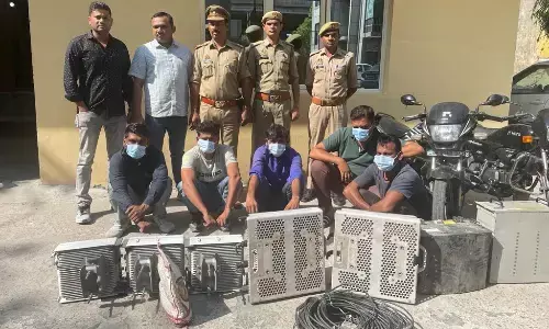 तकनीशियन और हेल्पर ही निकले मोबाइल टावर के सामान चोरी करने वाले, 5 गिरफ्तार