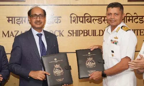 तीसरे विध्वंसक ‘इंफाल’ को एमएलडी ने किया नौसेना के सुपुर्द तीसरे विध्वंसक ‘इंफाल’ को एमएलडी ने किया नौसेना के सुपुर्द