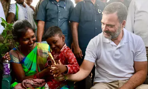 तेलंगाना की संपत्ति एक परिवार के हाथ में: राहुल गांधी