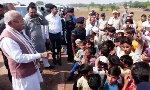 मुख्यमंत्री ने हिंसा प्रभावित नूंह का दौरा किया