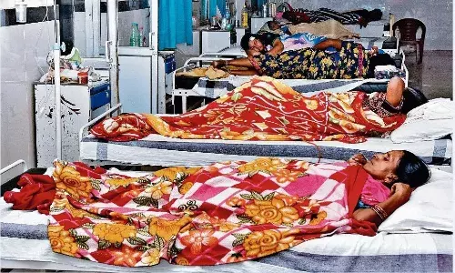 15 डिग्री के फर्क का असर सेहत पर सर्दी-जुकाम, वायरल के मरीज बढ़े