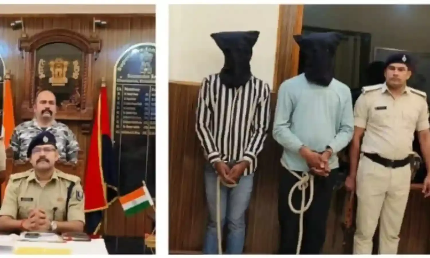 गैंगस्टर लॉरेंस बिश्नोई और बिक्रम बरार गैंग के दो सदस्य गिरफ्तार, हथियार और नेपाली करेंसी बरामद