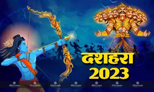 इस शुभ मुहूर्त में करें दशहरे की पूजा, जानें रावण दहन का समय