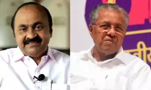 विजयन अपने सोशल मीडिया अकाउंट को मैनेज करने के लिए प्रति माह 6.67 लाख रुपये करते हैं खर्च : कांग्रेस