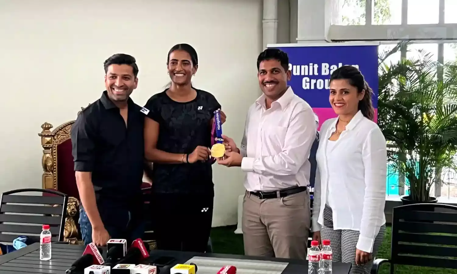 ऋतुजा भोसले को ओलंपिक में जगह बनाने के लक्ष्य को प्राप्त करने के लिए  पुनित बालन ग्रुप का मिला पूरा समर्थन