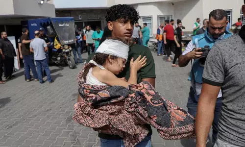 गाजा में स्वास्थ्य प्रणाली पूरी तरह से ध्वस्त: फिलिस्तीनी प्रवक्ता गाजा में स्वास्थ्य प्रणाली पूरी तरह से ध्वस्त: फिलिस्तीनी प्रवक्ता