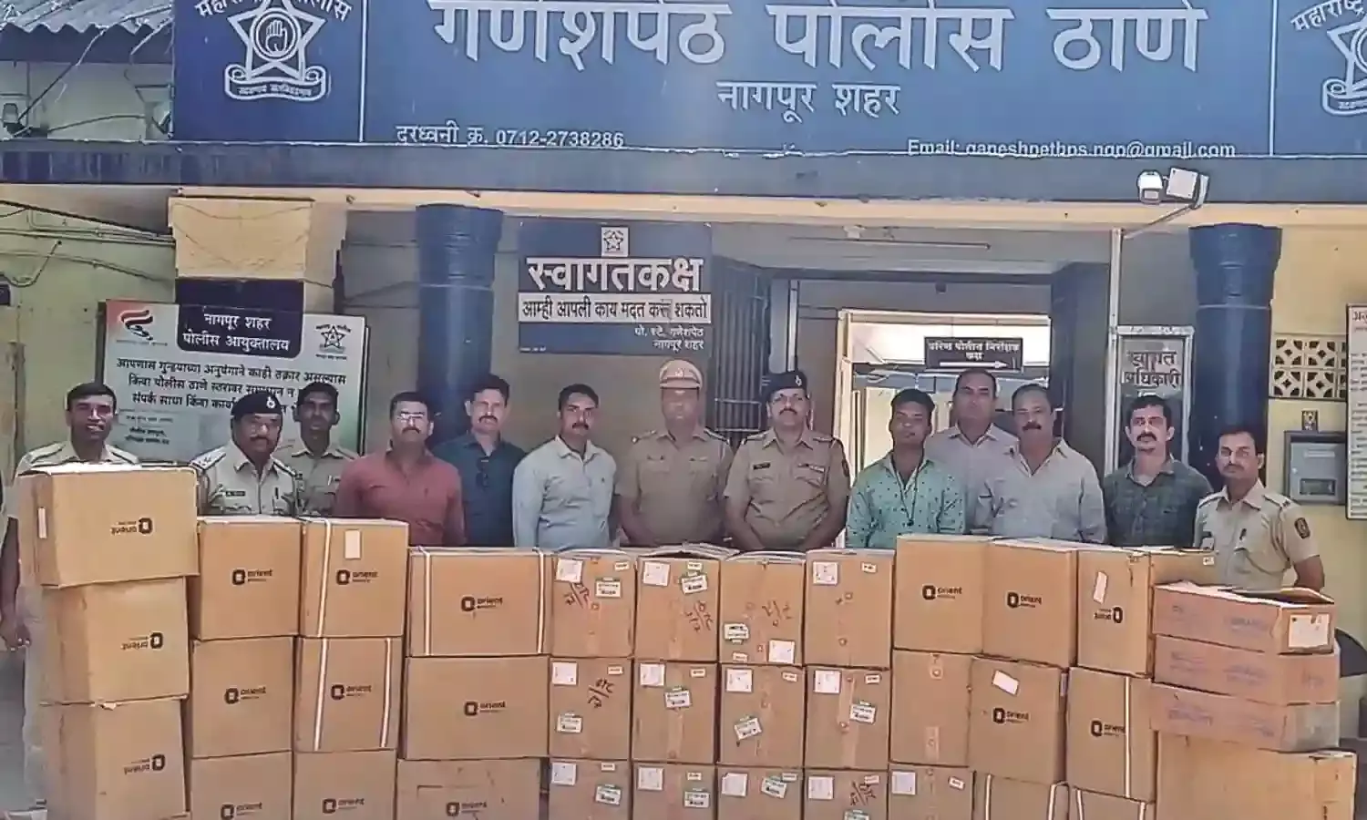 मनपा गोदाम से इलेक्ट्रिक सामान चोरी का पर्दाफाश