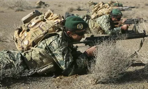 ईरान की सेना ने मध्य प्रांत में दो दिवसीय अभ्यास किया शुरू