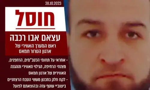 हमास के हवाई अभियान प्रमुख की हत्या : आईडीएफ