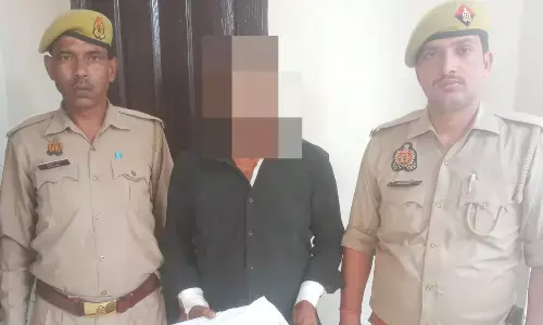 गिरफ्तार बदमाश ने किया भागने का प्रयास, मुठभेड़ में गोली लगने के बाद हुआ गिरफ्तार